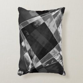 Rechtecke, eingearbeitet oder gestreckt, schwarz,  dekokissen