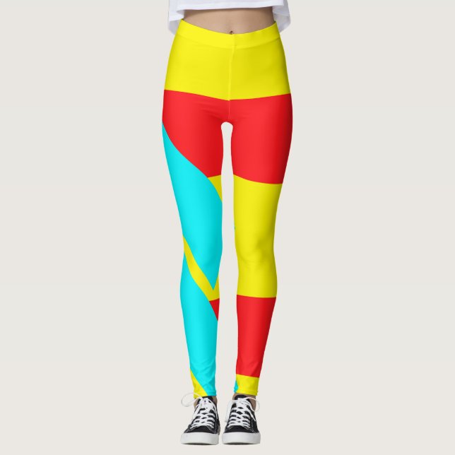 Rechtecke Leggings (Vorderseite)