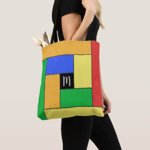 Rechtecke Muster (ver9) mit benutzerdefiniertem Mo Tasche