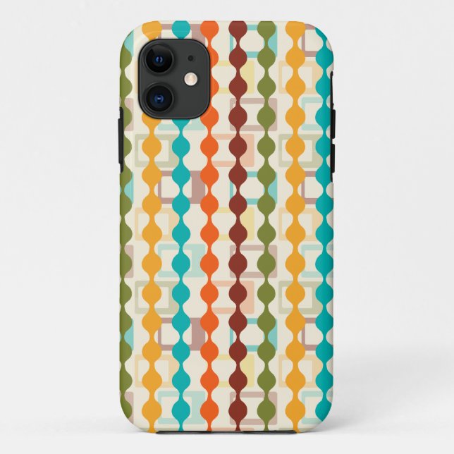 Rechtecke und Ketten Case-Mate iPhone Hülle (Rückseite)