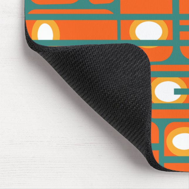 Rechtecke und Kreise Mousepad (Ecke)