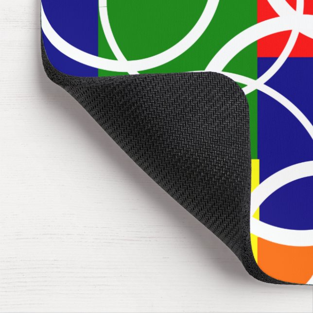 Rechtecke und Ränder Mousepad (Ecke)