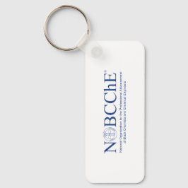 Rechteckiger NOBCChE-Schlüsselanhänger Schlüsselanhänger