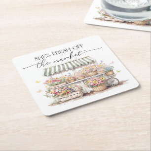 RECHTECKIGER PAPPUNTERSETZER