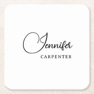  RECHTECKIGER PAPPUNTERSETZER