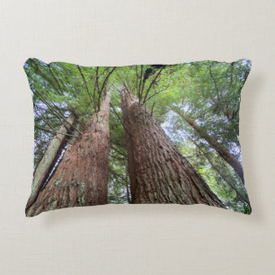 Rechteckiges Kissen mit Redwood Trees