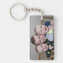 Rechteckiges Schlüsselanhänger/Porte-clé