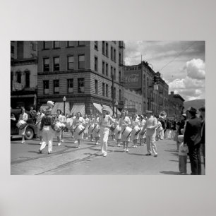 Rechter Fuß Vorwärts: 1939 Poster