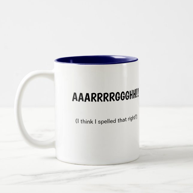 Rechter Kaffee-Tasse Zweifarbige Tasse (Links)