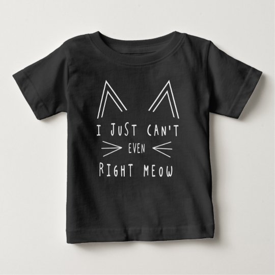 Rechter Meow Baby T-shirt