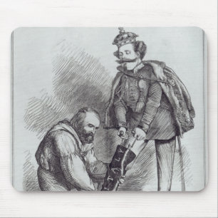 Rechtes Bein im Stiefel bei Last Mousepad