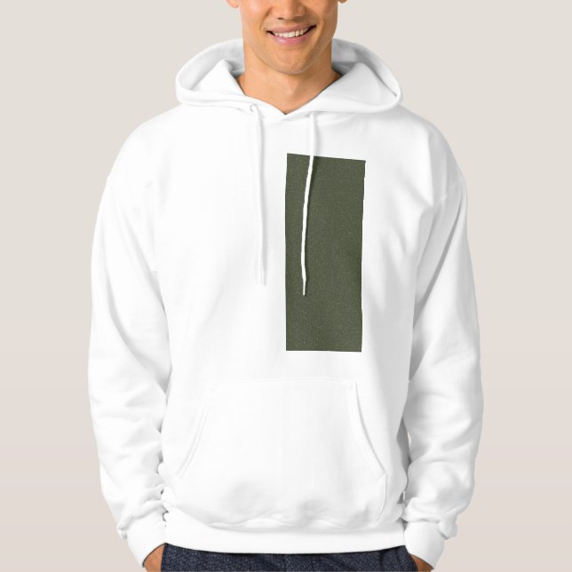 Rechtes Moss Green Hoodie - Anpassbar (Vorderseite)