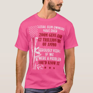 Rechtliche Waffenbesitzer verfügen über mehr als 2 T-Shirt