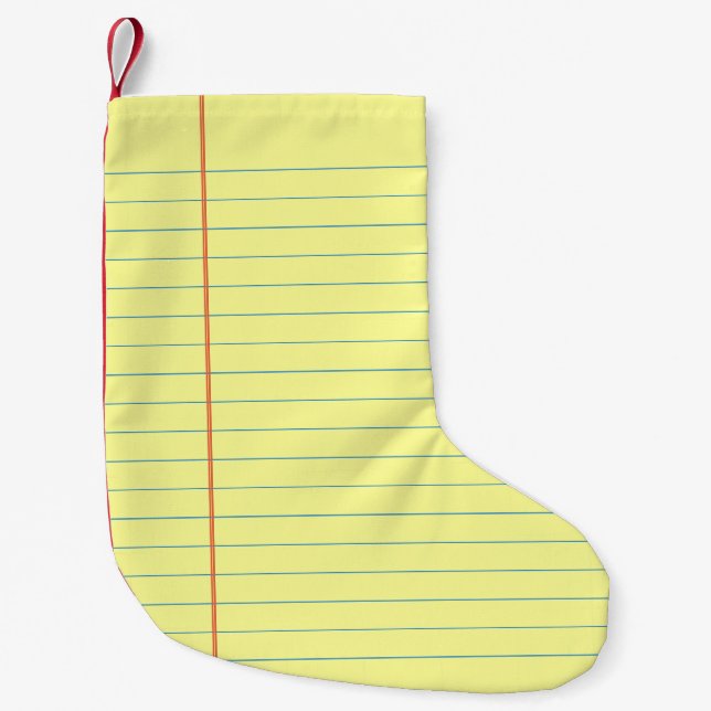 Rechtliches Muster Kleiner Weihnachtsstrumpf (Vorderseite)