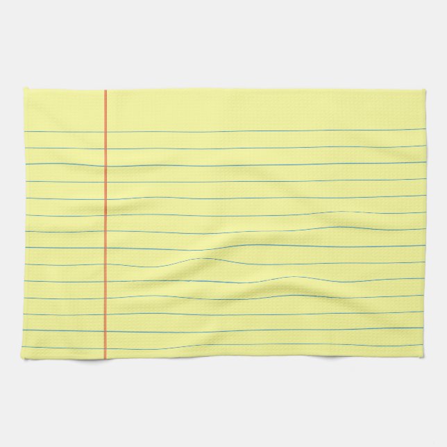 Rechtliches Muster Küchentuch (Horizontal)