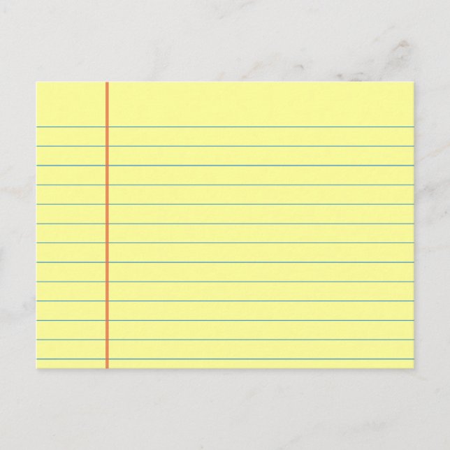 Rechtliches Muster Postkarte (Vorderseite)