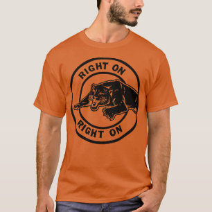 Rechts auf der Grafik-Tribute T-Shirt