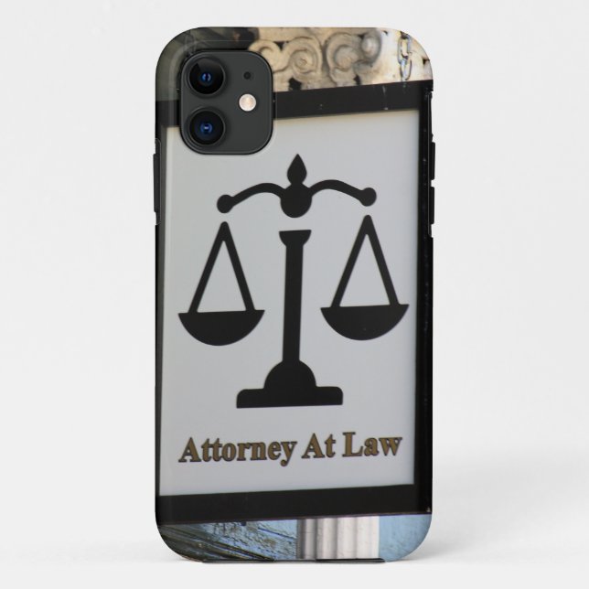 Rechtsanwalt Case-Mate iPhone Hülle (Rückseite)