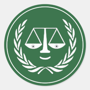 Rechtsanwalt Classic Round Sticker für Abschluss d