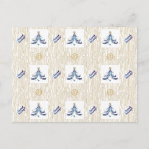Rechtsanwalt - Eleganter Weihnachtsbaum Postkarte
