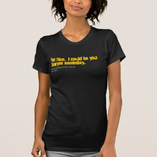 Rechtsanwalt fertigen Ihr SchulShirt besonders an T-Shirt