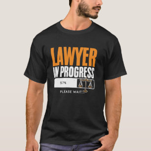 Rechtsanwalt in Ausbildung Rechtsstudent zukünftig T-Shirt