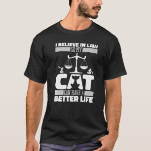 Rechtsanwalt Kat Rechtsanwalt T-Shirt