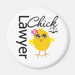 Rechtsanwalt-Küken Magnet