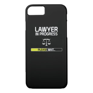 Rechtsanwalt-laufender lustiger juristische Case-Mate iPhone hülle
