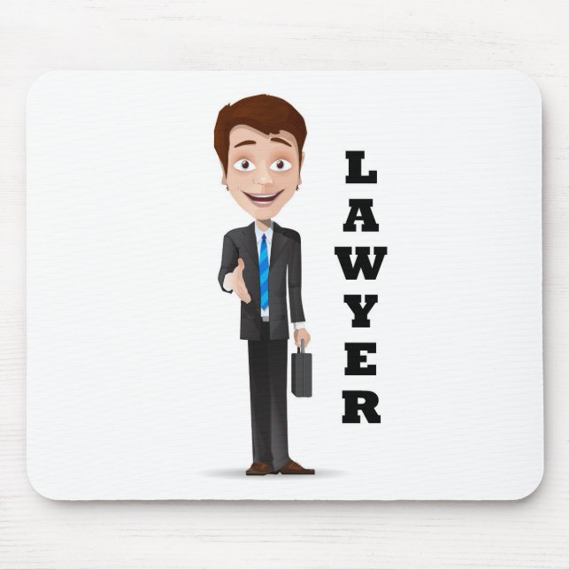 "Rechtsanwalt " Mousepad (Vorne)