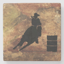 Rechtsanwalt Racing Girl Silhouette Wir haben Grun Steinuntersetzer