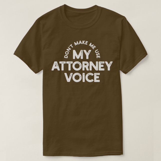 Rechtsanwalt T-Shirt (Design vorne)