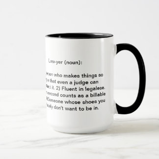 Rechtsanwalt-Tasse Tasse