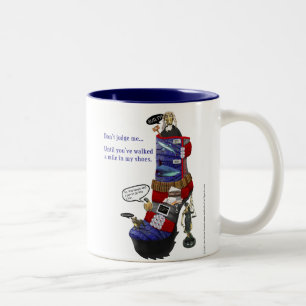 Rechtsanwalt-Tasse Zweifarbige Tasse