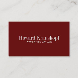 Rechtsanwalt-Visitenkarten Visitenkarte