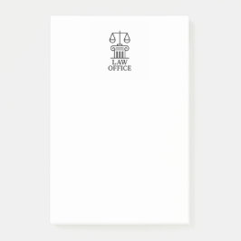 Rechtsanwälte und Rechtsanwälte Post-it Klebezettel
