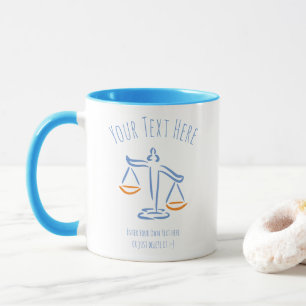 Rechtsanwältin Anwalt Richter Anwaltskanzlei Tasse
