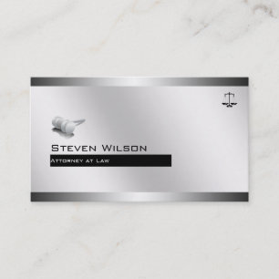 Rechtsanwältin bei Law White and Steel Visitenkarte