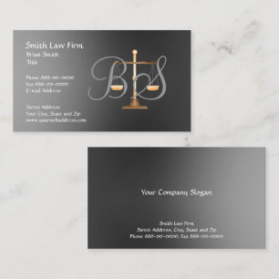 Rechtsanwältin Business Card Visitenkarte