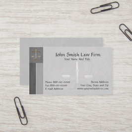 Rechtsanwältin Business Card Visitenkarte