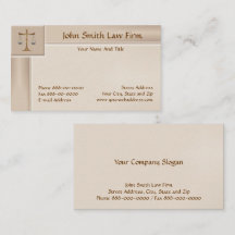 Rechtsanwältin Business Card