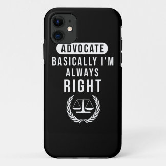 Rechtsanwältin hat grundsätzlich immer recht Case-Mate iPhone hülle