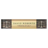 Rechtsanwältin Modern Gold & Wood Lawyer