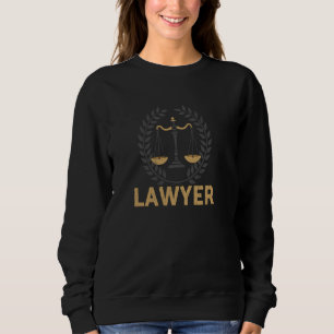 Rechtsanwältin und qualifizierte Juristen Sweatshirt