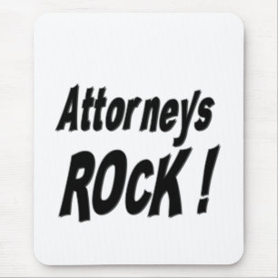 Rechtsanwalts-Felsen! Mousepad