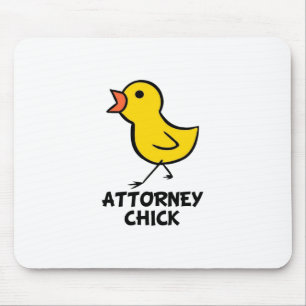 Rechtsanwalts-Küken Mousepad