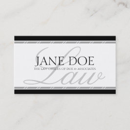 Rechtsanwalts-Rechtsanwalt-legales Visitenkarte