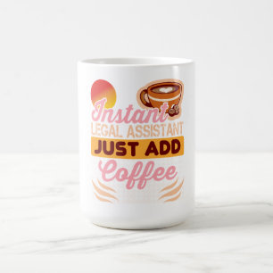 Rechtsanwaltsgehilfe Große Kaffeetasse 15oz