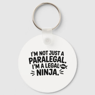 Rechtsanwaltsgehilfe Ninja Schlüsselanhänger   Ges