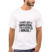 Rechtsanwaltsgehilfe Ninja-Shirt | Lustiges Gesche